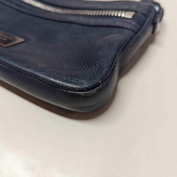 Fossil Navy Leather Crossbody Bag - Picture 4 of 8